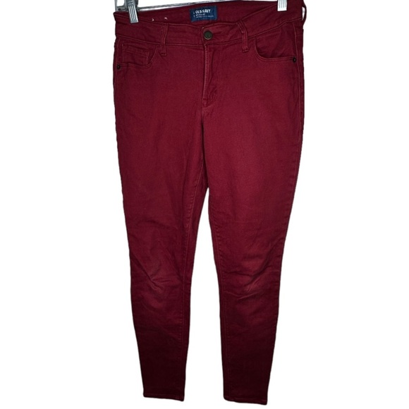 Old Navy‎ Rock Star Red Jeans - Picture 1 of 6